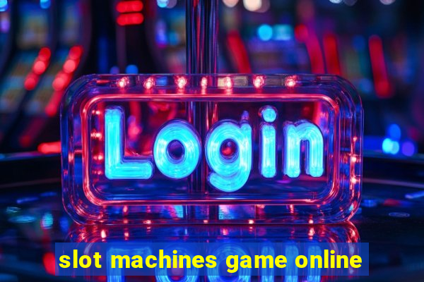 slot machines game online