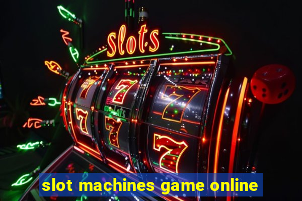 slot machines game online