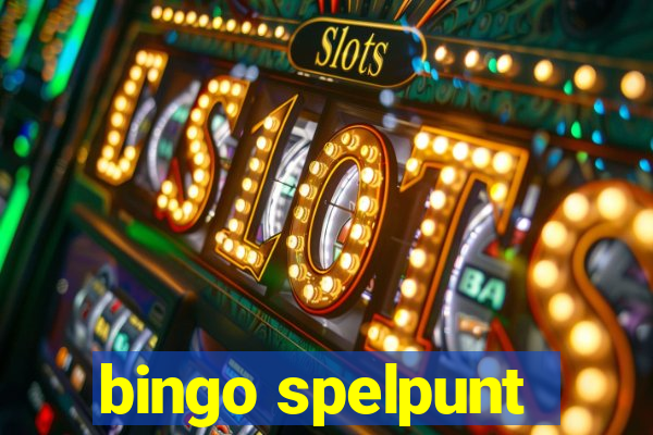 bingo spelpunt