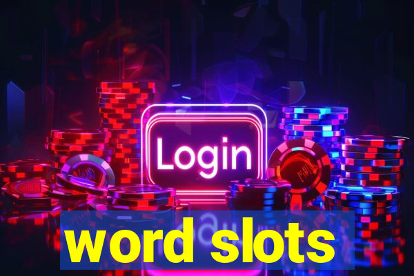 word slots