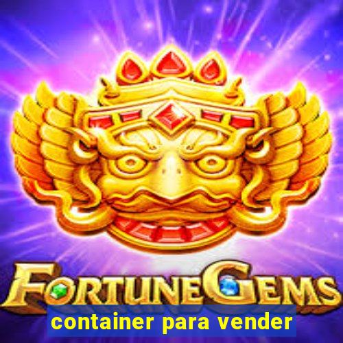 container para vender