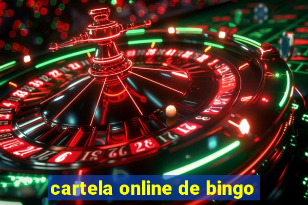 cartela online de bingo