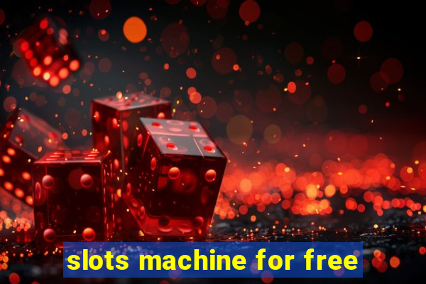 slots machine for free