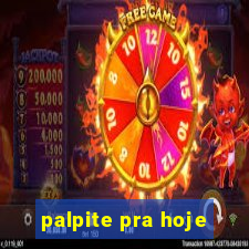 palpite pra hoje