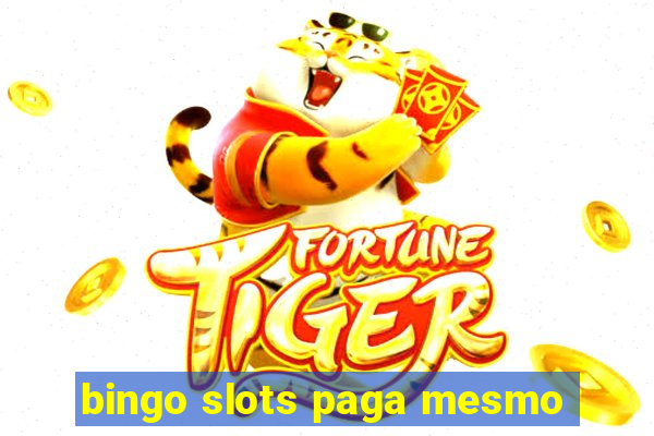 bingo slots paga mesmo