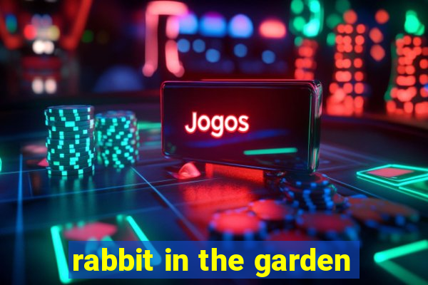 rabbit in the garden