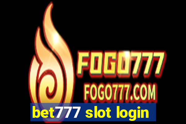 bet777 slot login