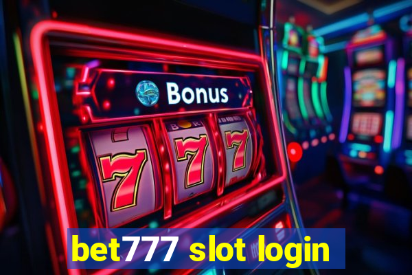 bet777 slot login