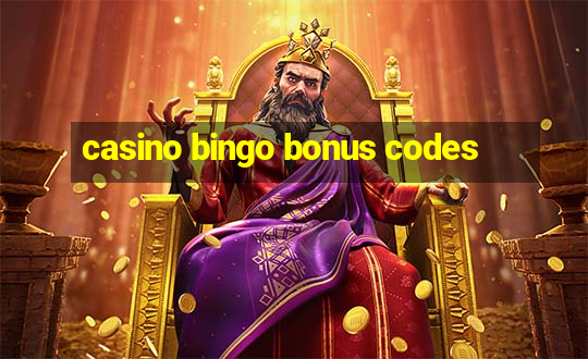 casino bingo bonus codes