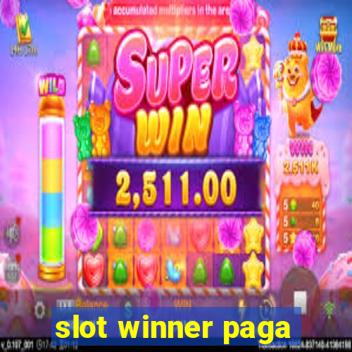 slot winner paga