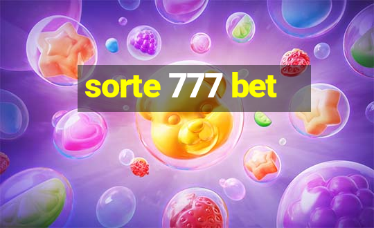 sorte 777 bet