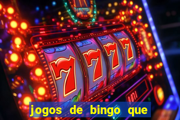 jogos de bingo que ganha dinheiro no pix