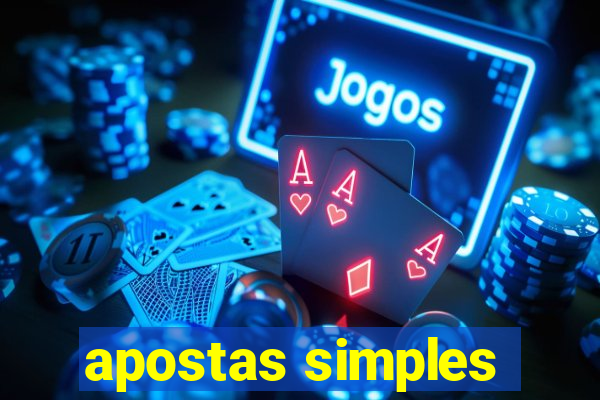 apostas simples