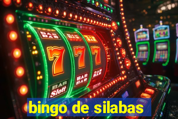 bingo de silabas