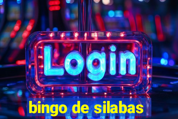 bingo de silabas