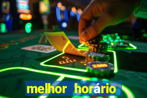 melhor horário para jogar fortune rabbitCommercial