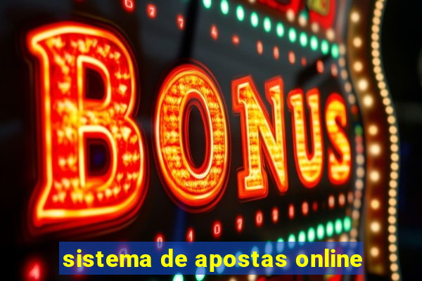 sistema de apostas online