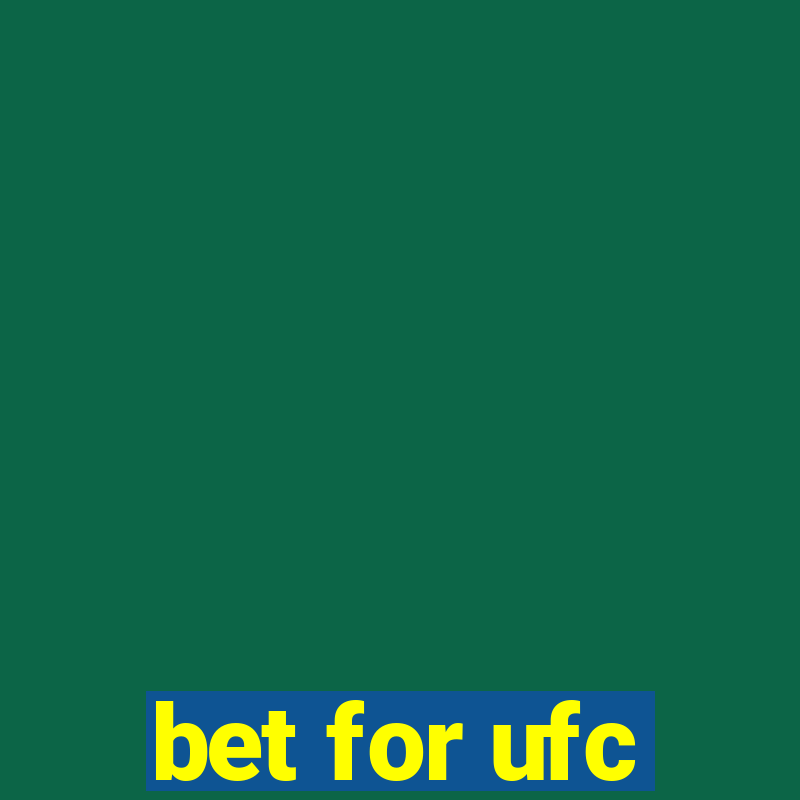 bet for ufc