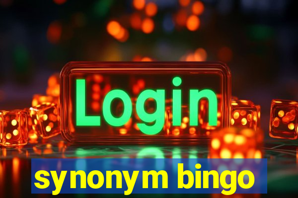 synonym bingo