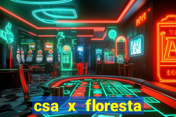 csa x floresta onde assistir