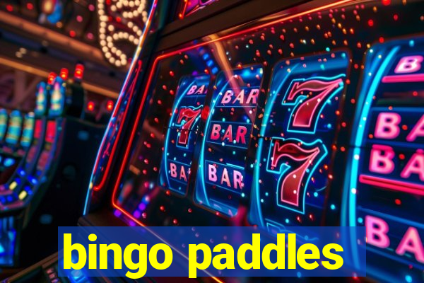 bingo paddles