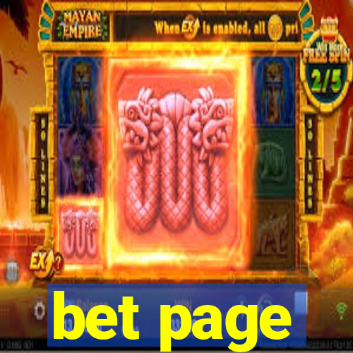 bet page