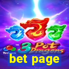 bet page