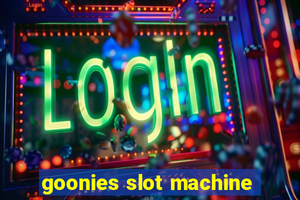 goonies slot machine