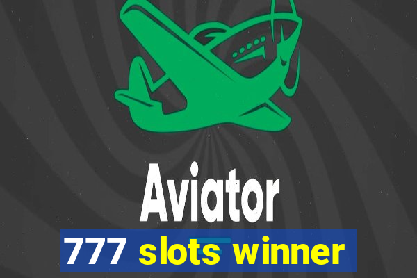 777 slots winner