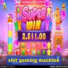 slot gaming machine