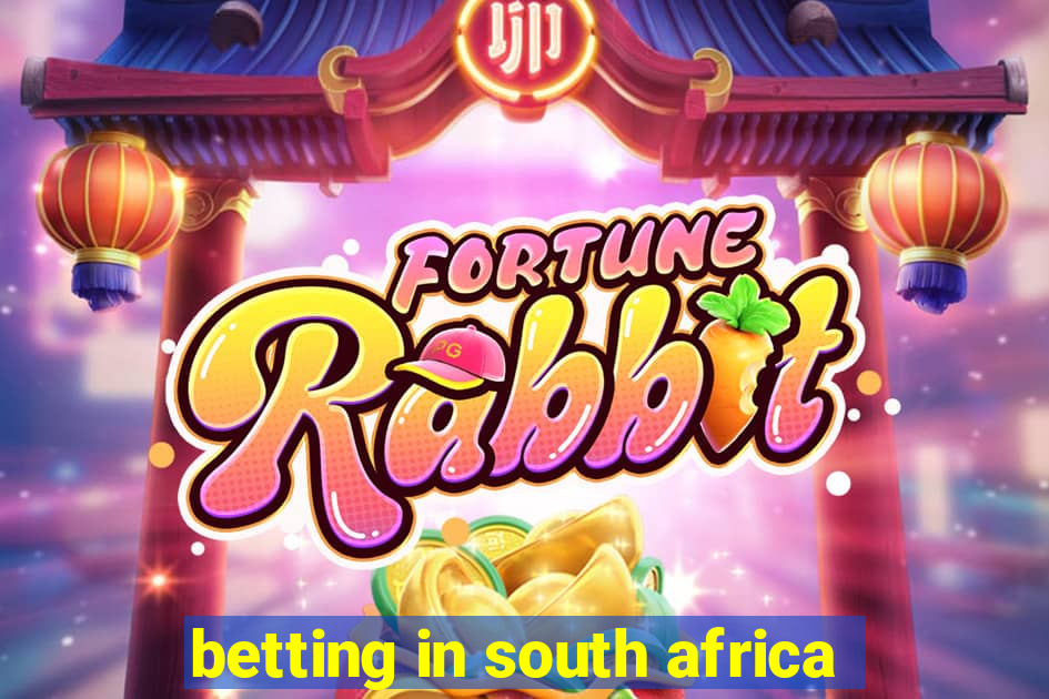 betting in south africa