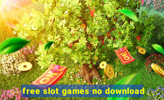 free slot games no download