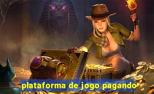 plataforma de jogo pagando