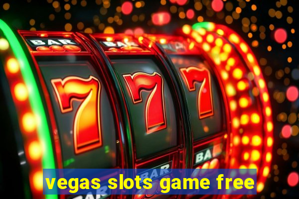 vegas slots game free