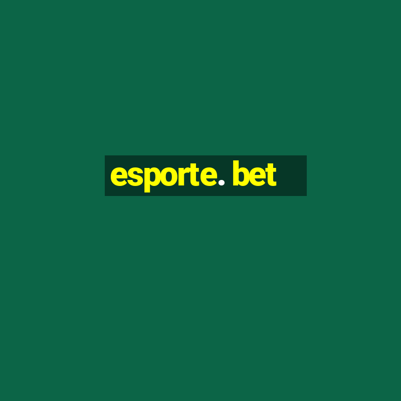 esporte. bet