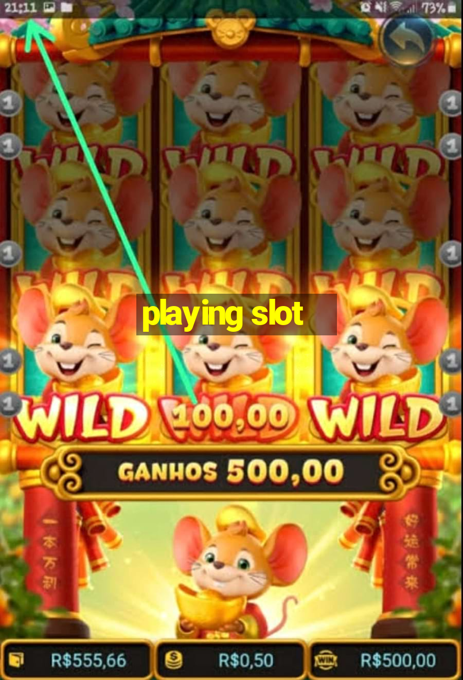 playing slot