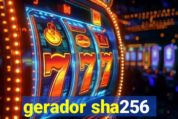 gerador sha256