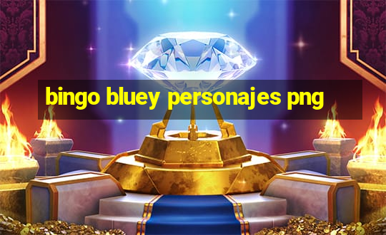 bingo bluey personajes png