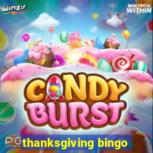 thanksgiving bingo