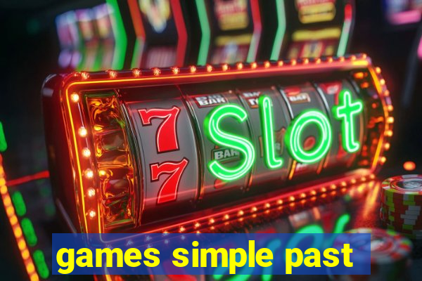 games simple past