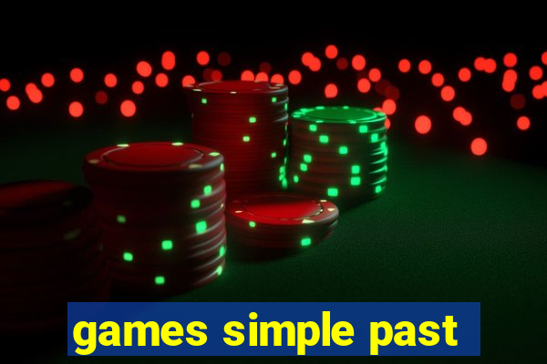 games simple past