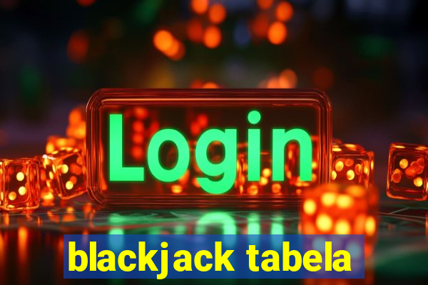 blackjack tabela