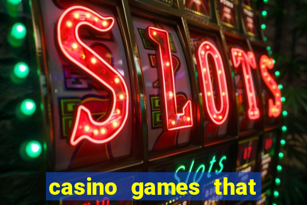 casino games that pay real money with no deposit