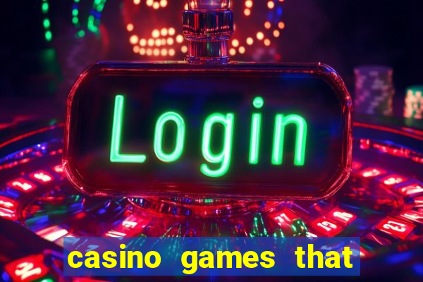 casino games that pay real money with no deposit