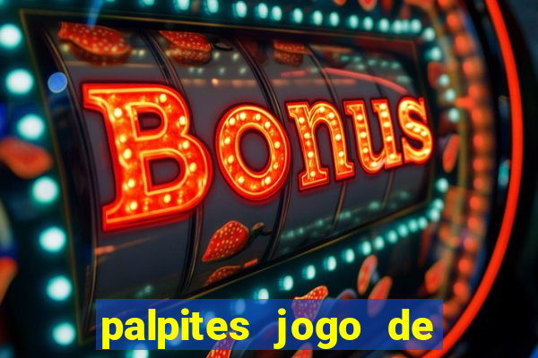 palpites jogo de futebol hoje