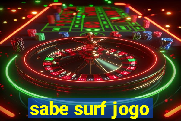 sabe surf jogo