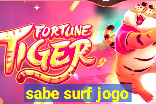 sabe surf jogo