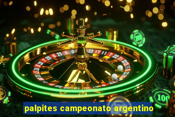 palpites campeonato argentino