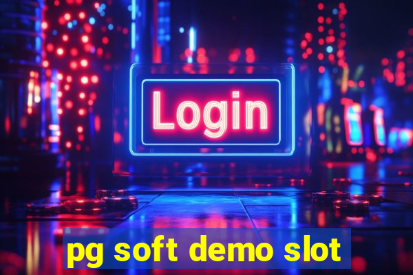 pg soft demo slot