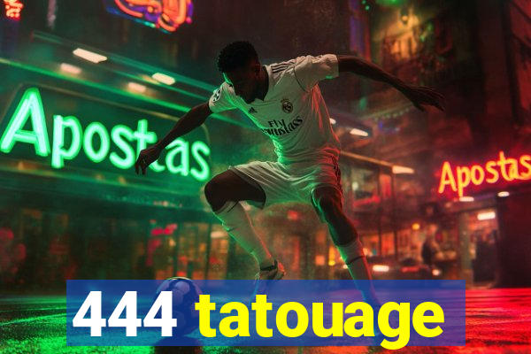 444 tatouage